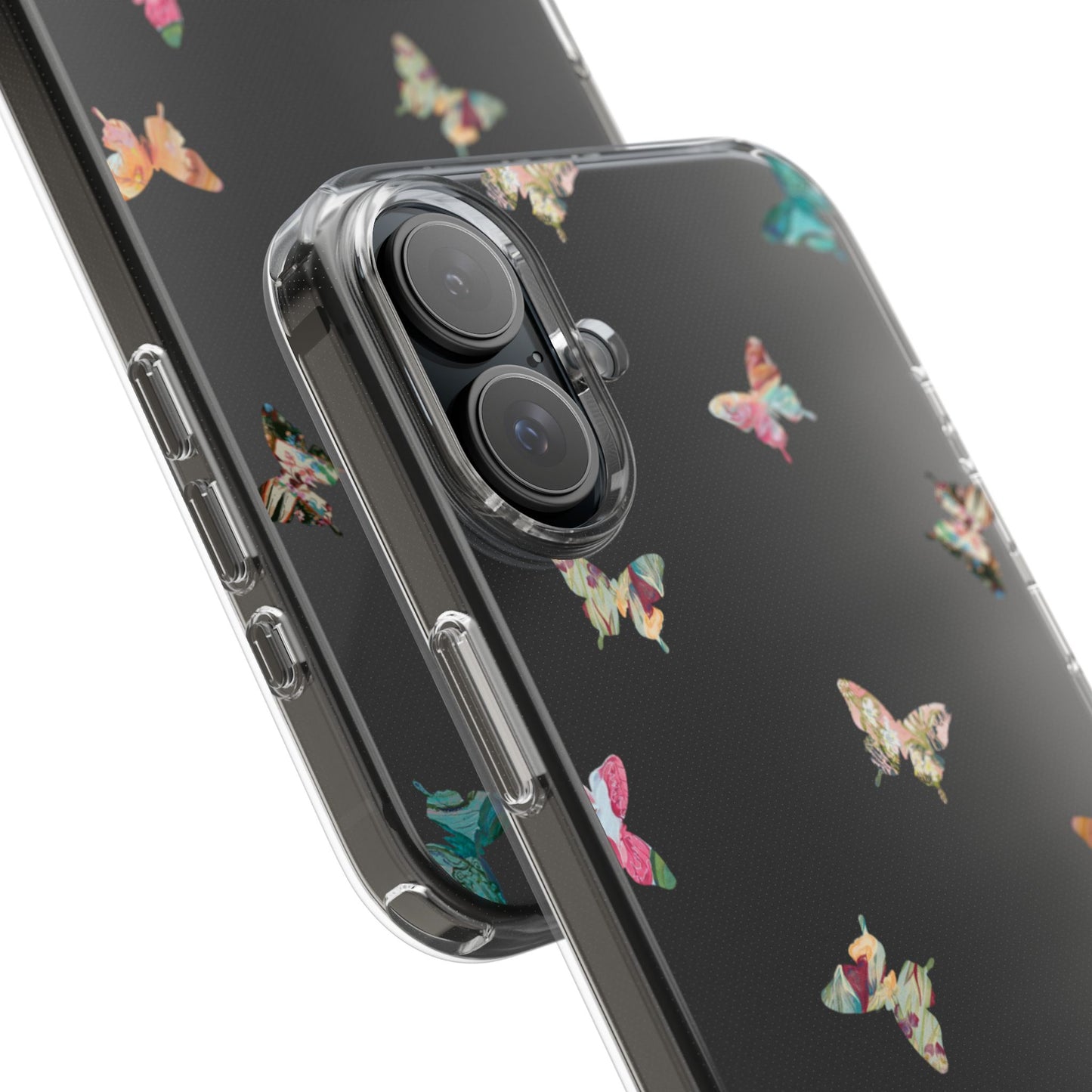 Clear Mini Butterflies Phone Case