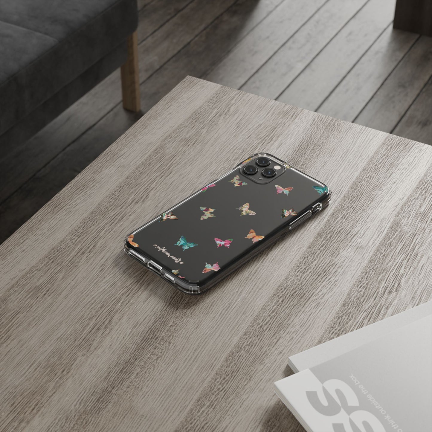 Clear Mini Butterflies Phone Case