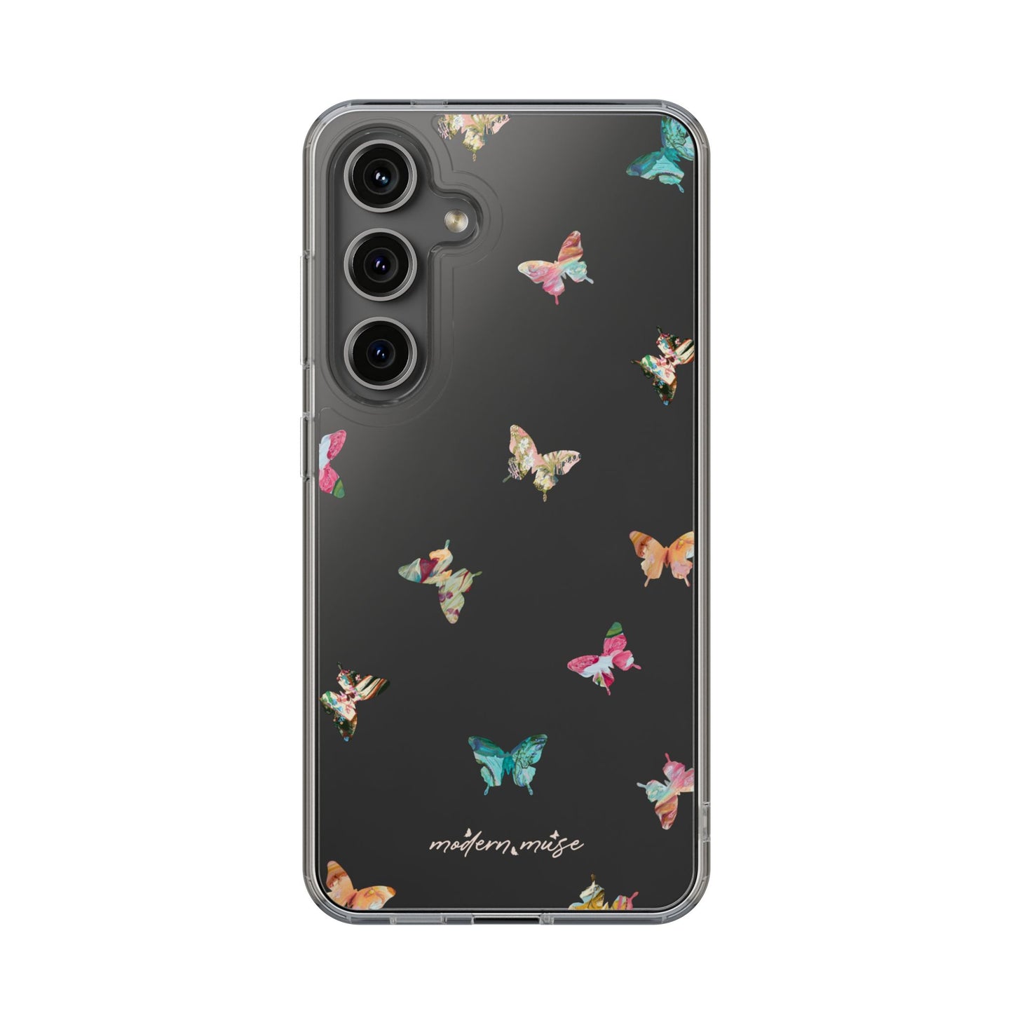 Clear Mini Butterflies Phone Case