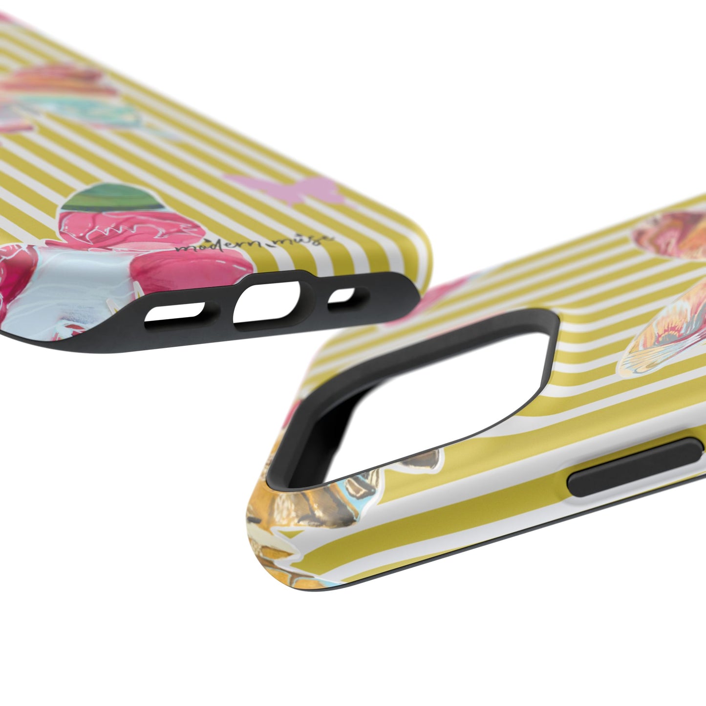 Stripe Butterfly Phone Case