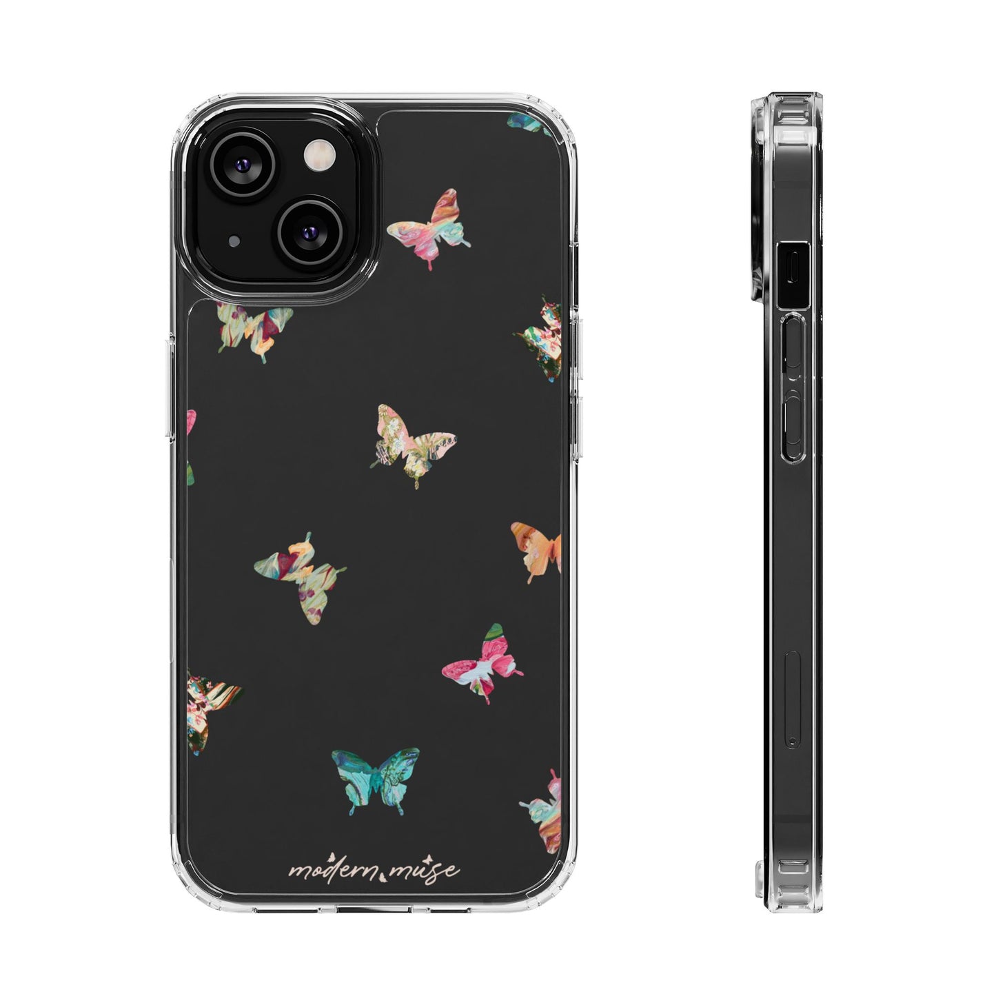Clear Mini Butterflies Phone Case