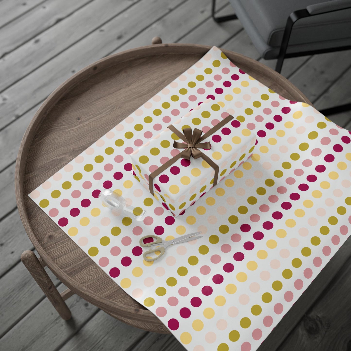 Musemas Polka Dot Gift Wrap