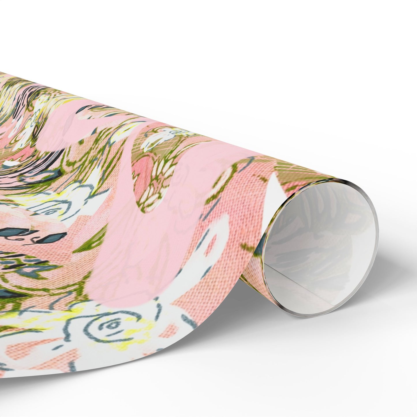 Light Pink Butterfly Gift Wrap