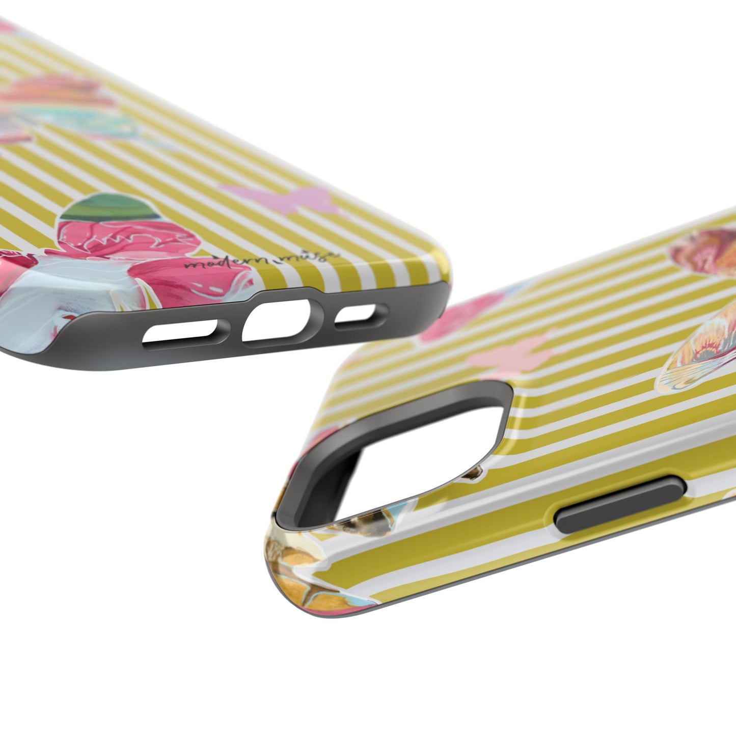 Stripe Butterfly Phone Case