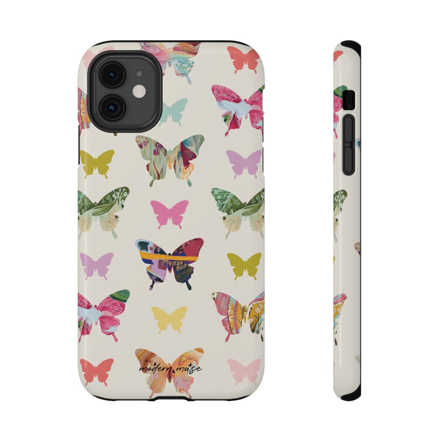 Monochromatic Butterfly Phone Case