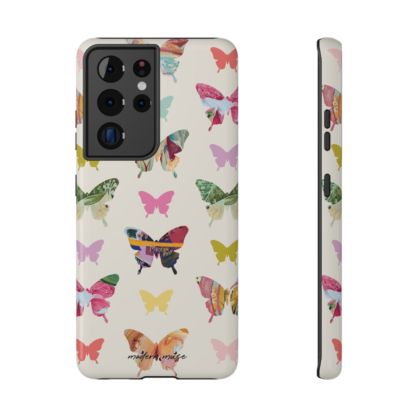 Monochromatic Butterfly Phone Case