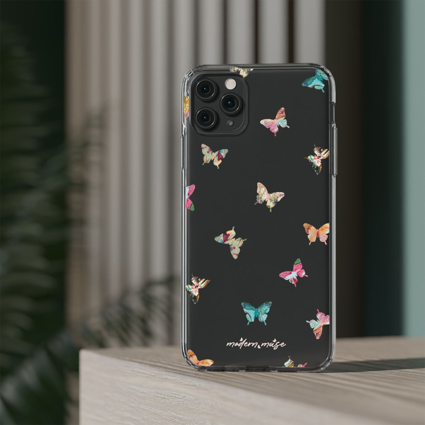 Clear Mini Butterflies Phone Case