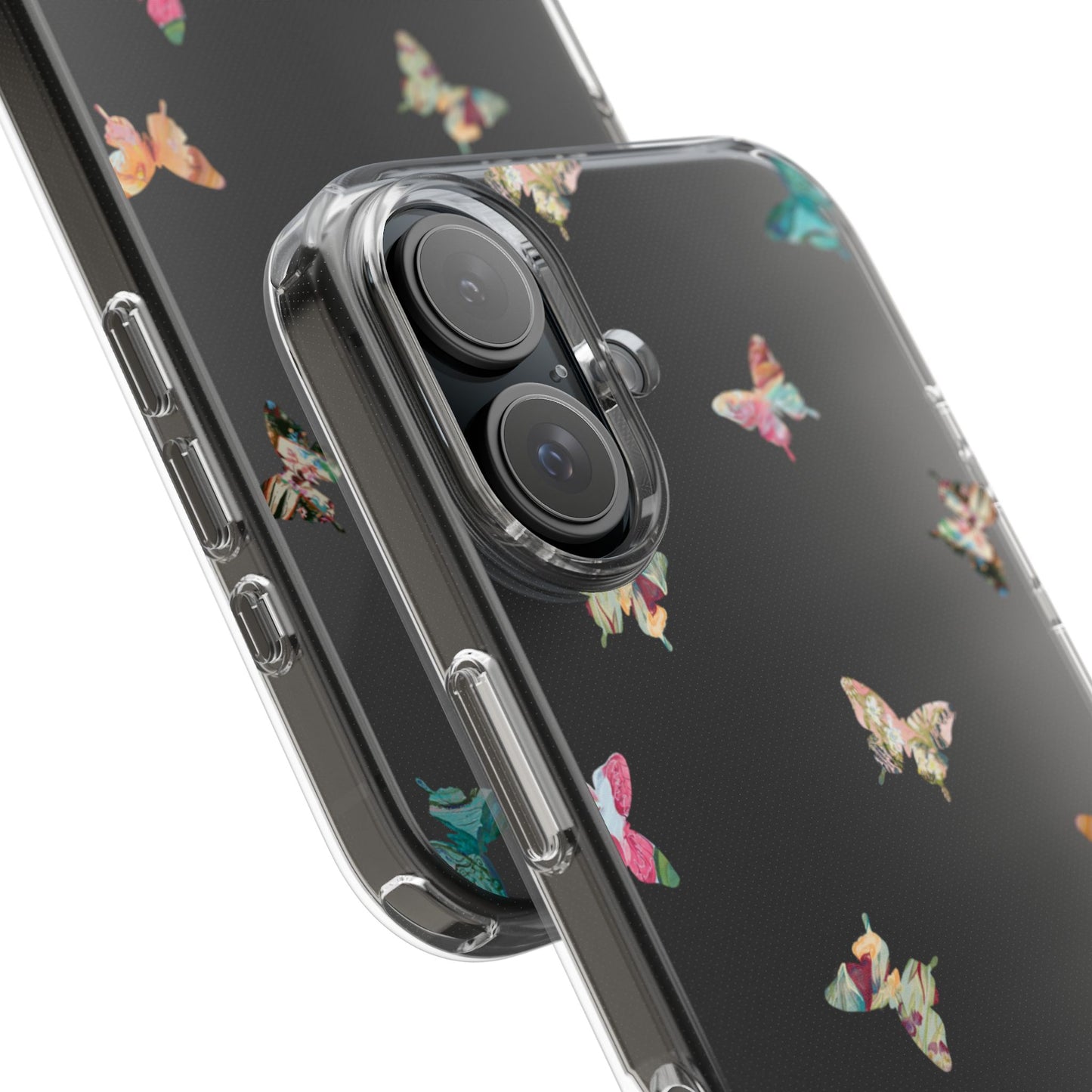 Clear Mini Butterflies Phone Case