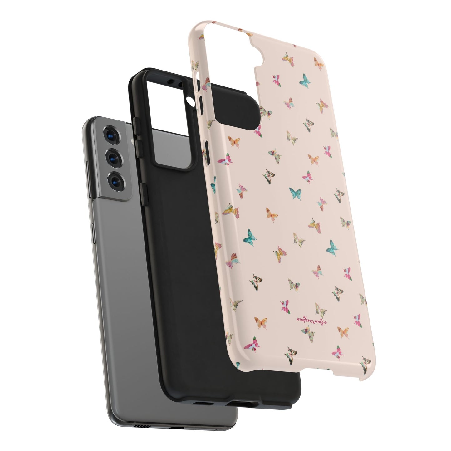 Mini Butterflies Blush Phone Case