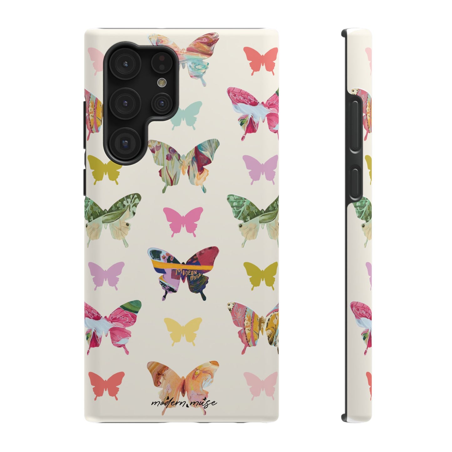 Monochromatic Butterfly Phone Case