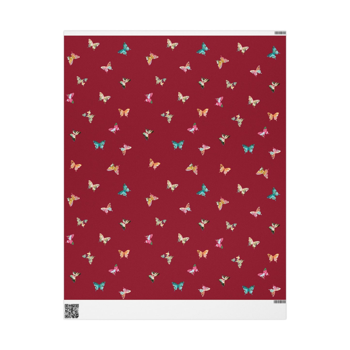 Rouge Butterfly Gift Wrap