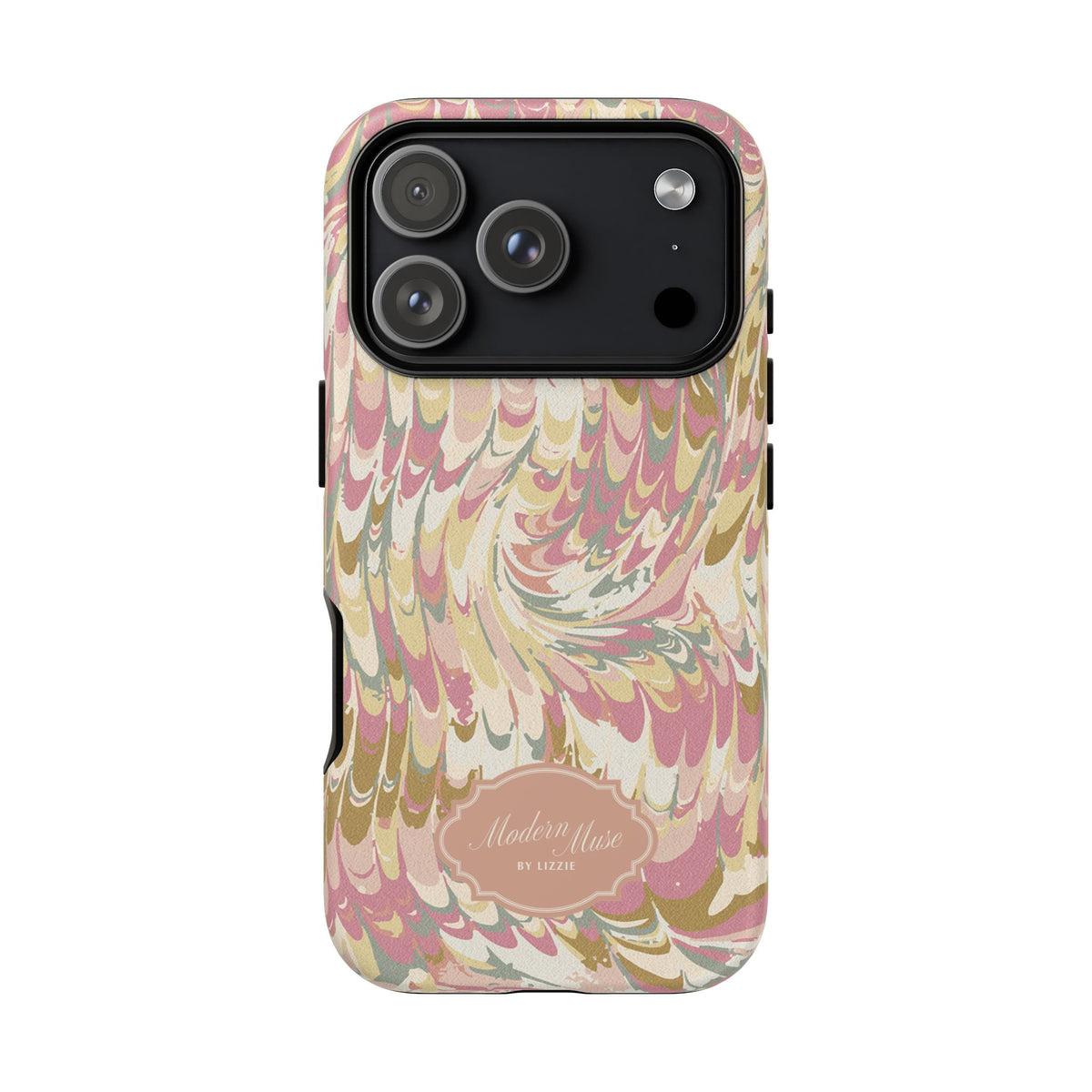 Peachy Italian Marble Phone Case