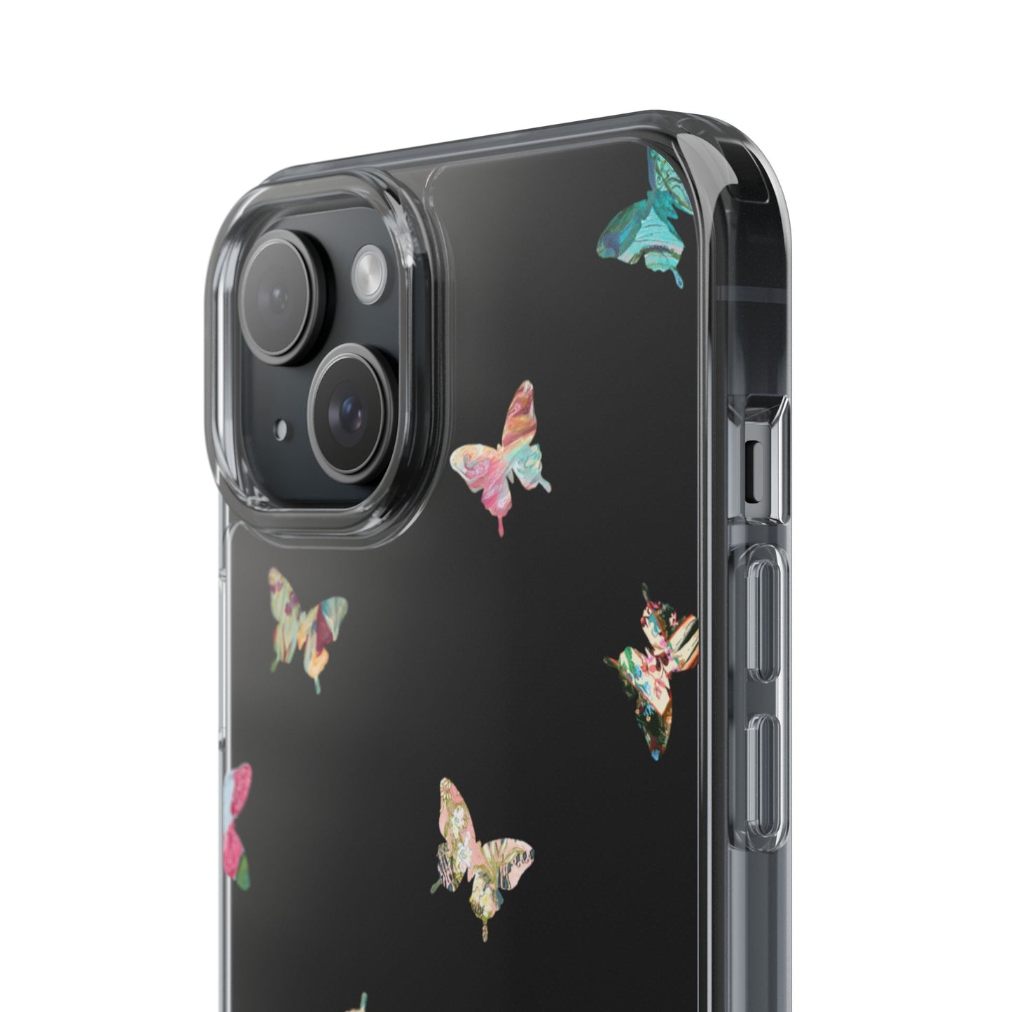 Clear Mini Butterflies Phone Case