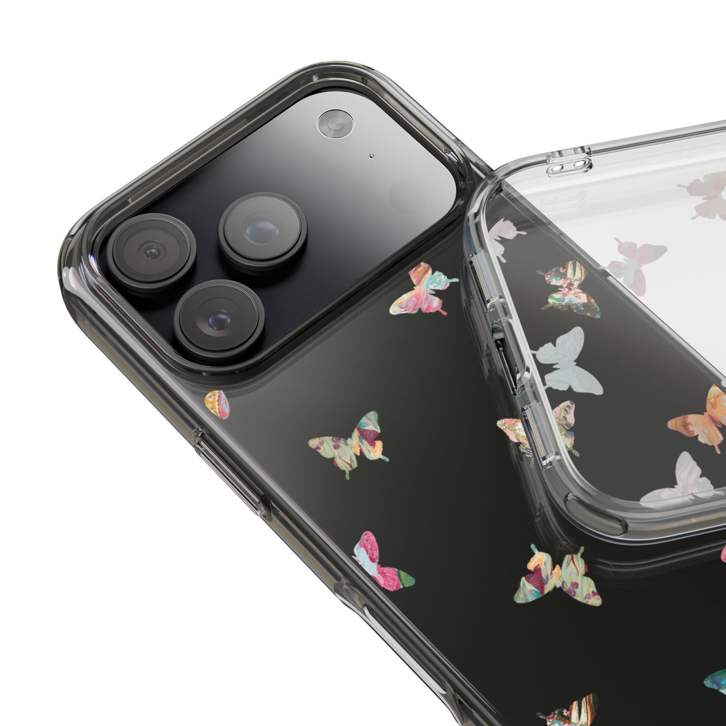 Clear Mini Butterflies Phone Case