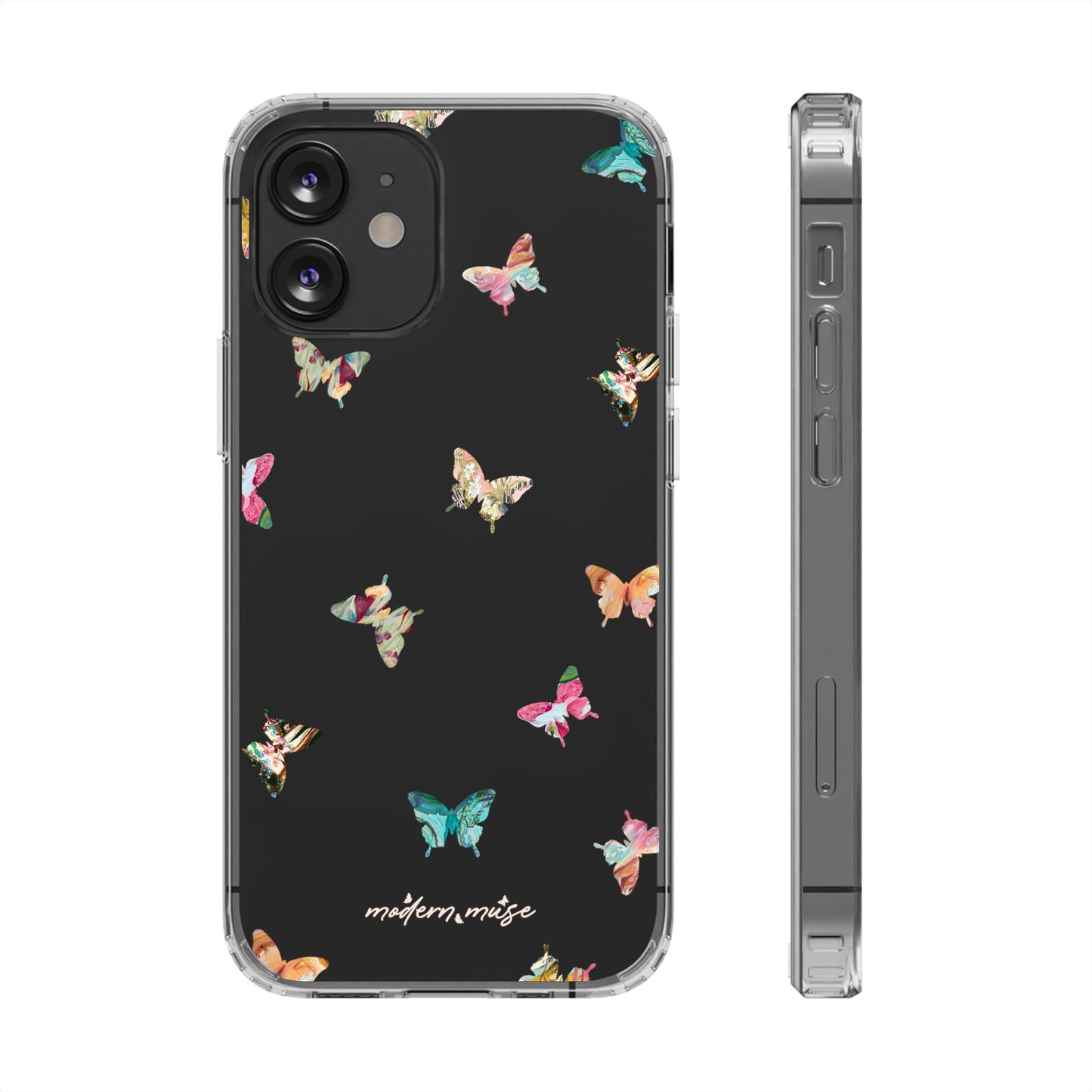 Clear Mini Butterflies Phone Case