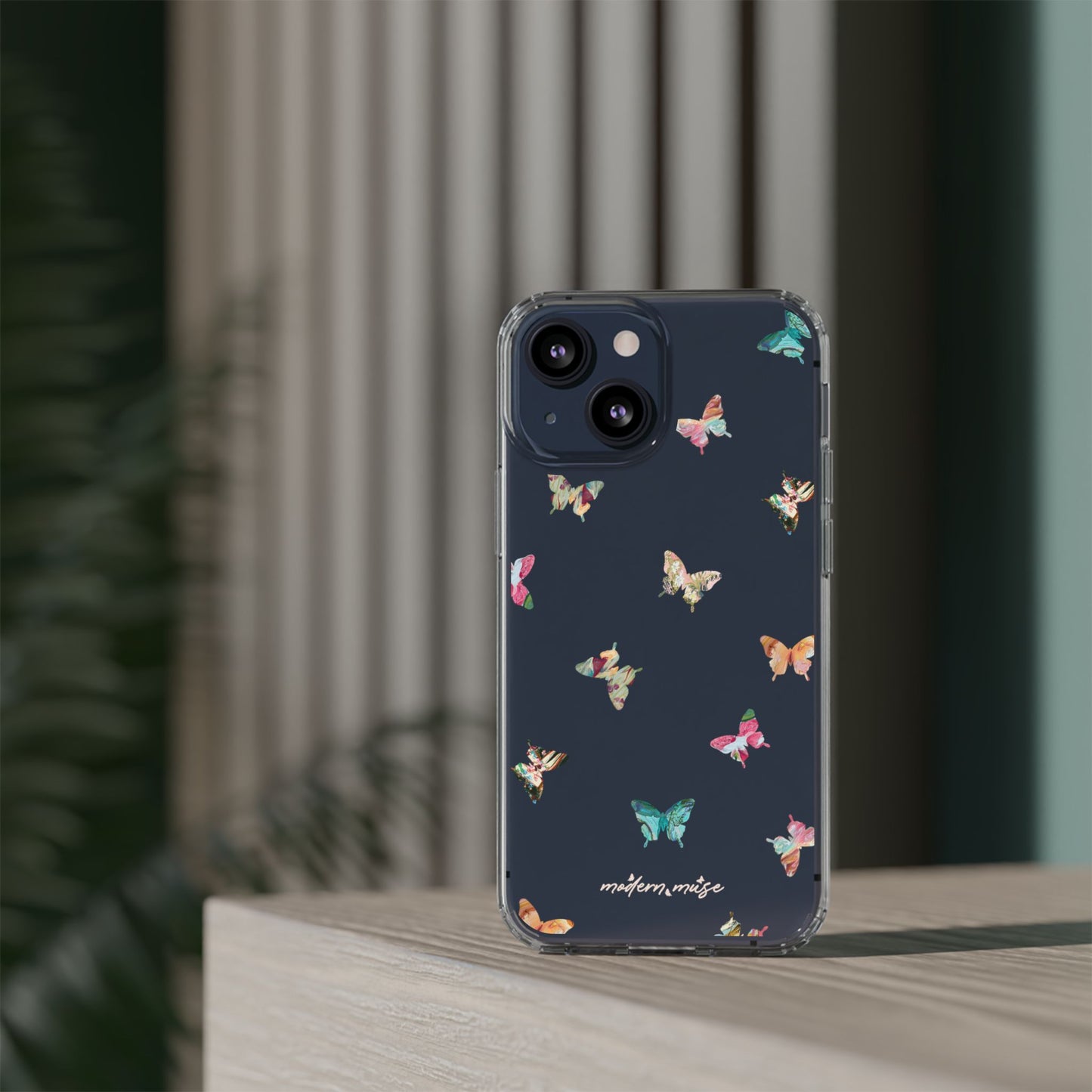 Clear Mini Butterflies Phone Case