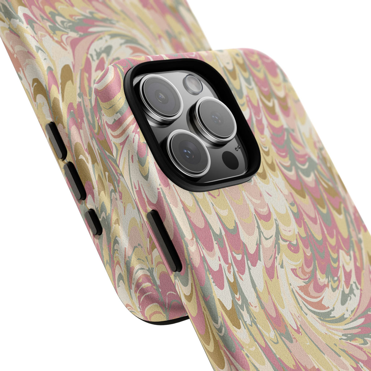 Peachy Italian Marble Phone Case