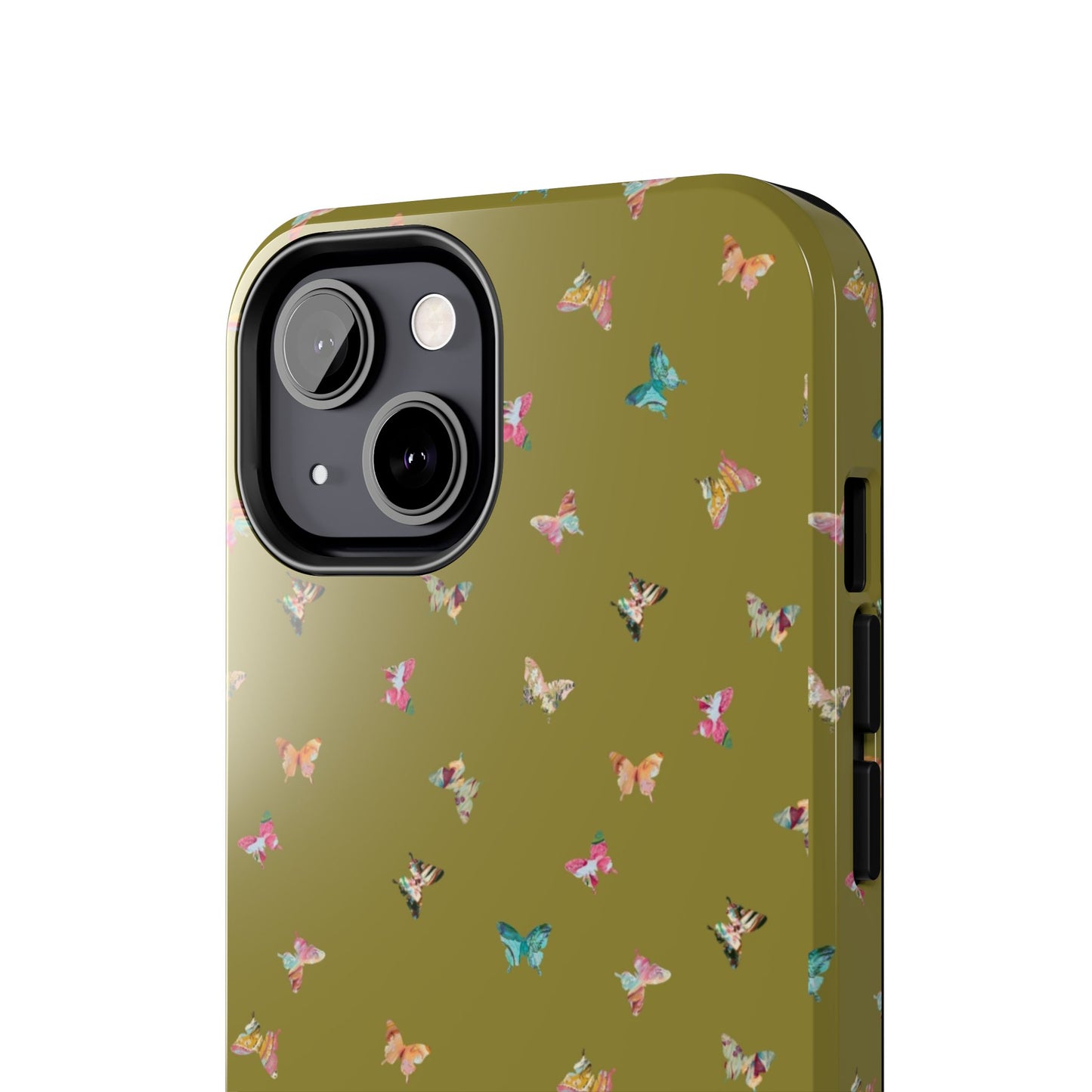 Mini Butterflies Chartreuse Phone Case