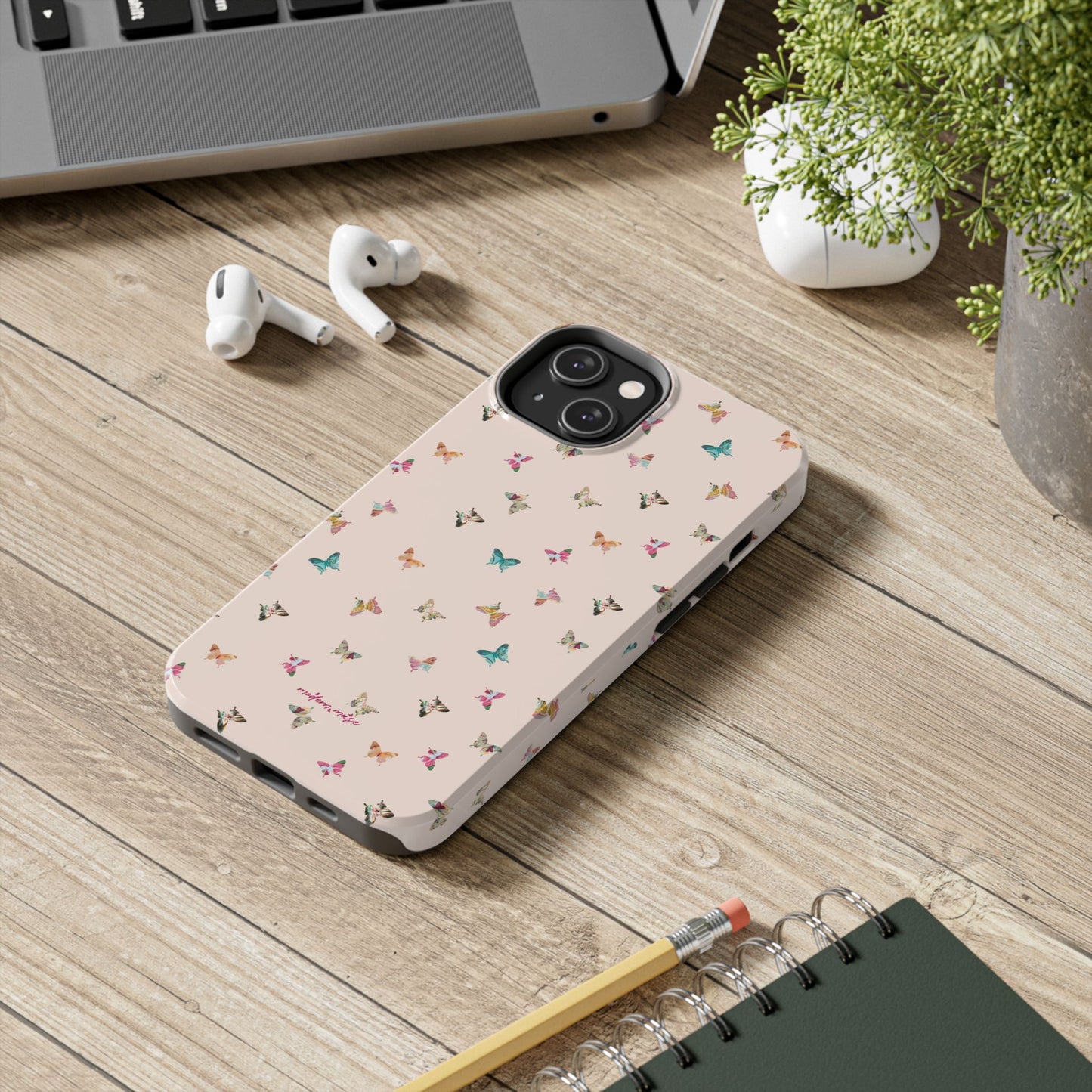 Mini Butterflies Blush Phone Case