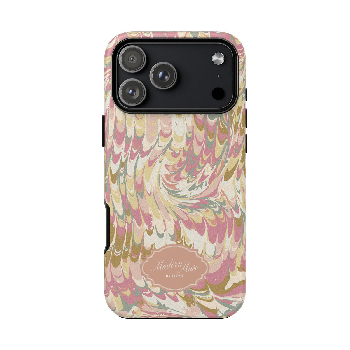 Peachy Italian Marble Phone Case