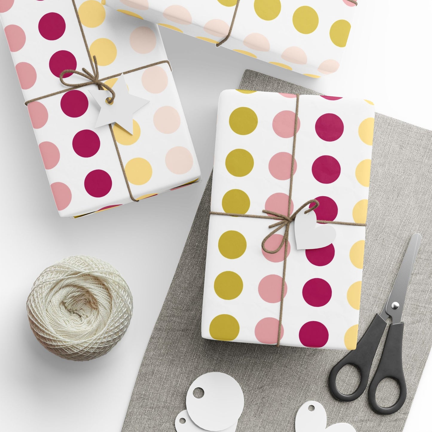Musemas Polka Dot Gift Wrap