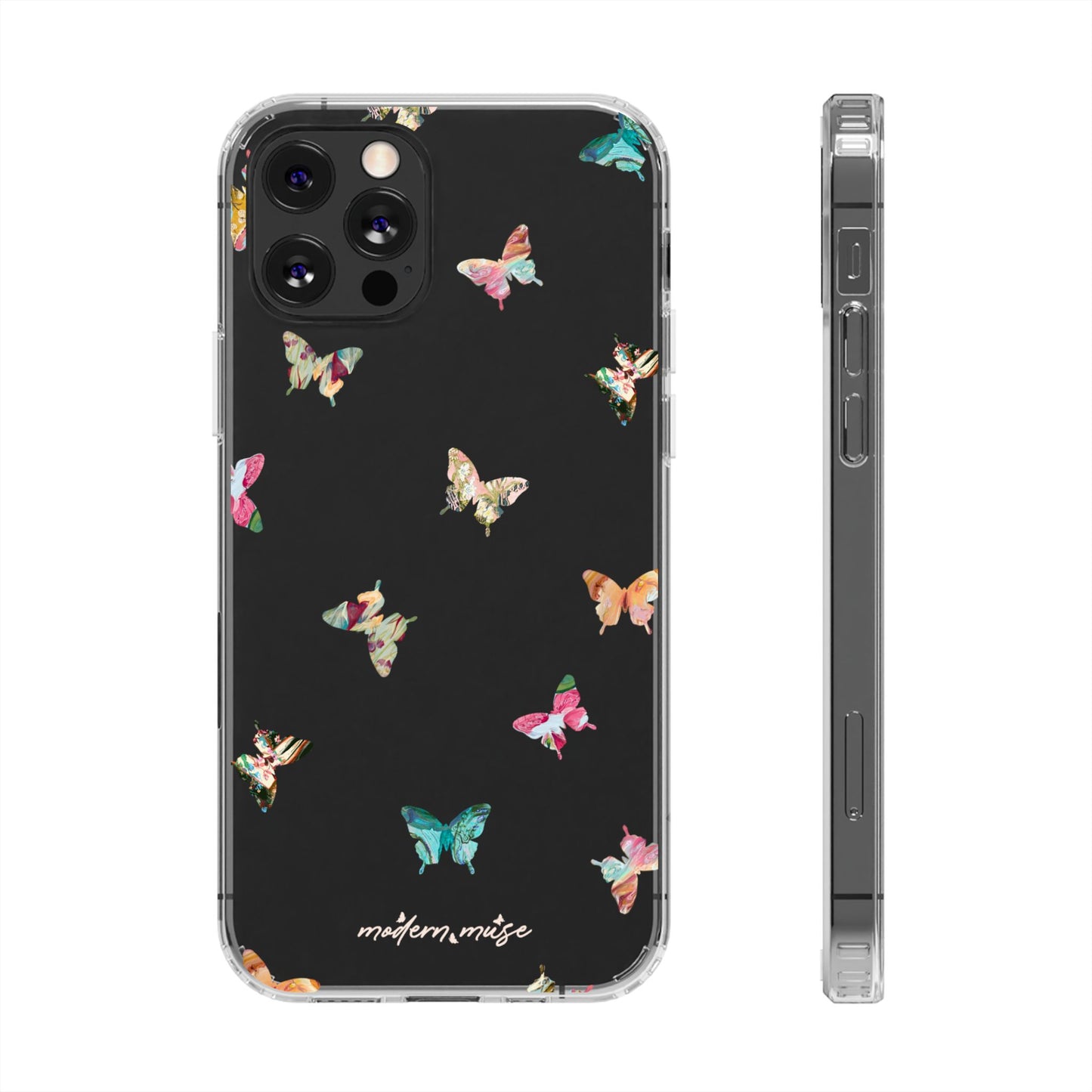 Clear Mini Butterflies Phone Case