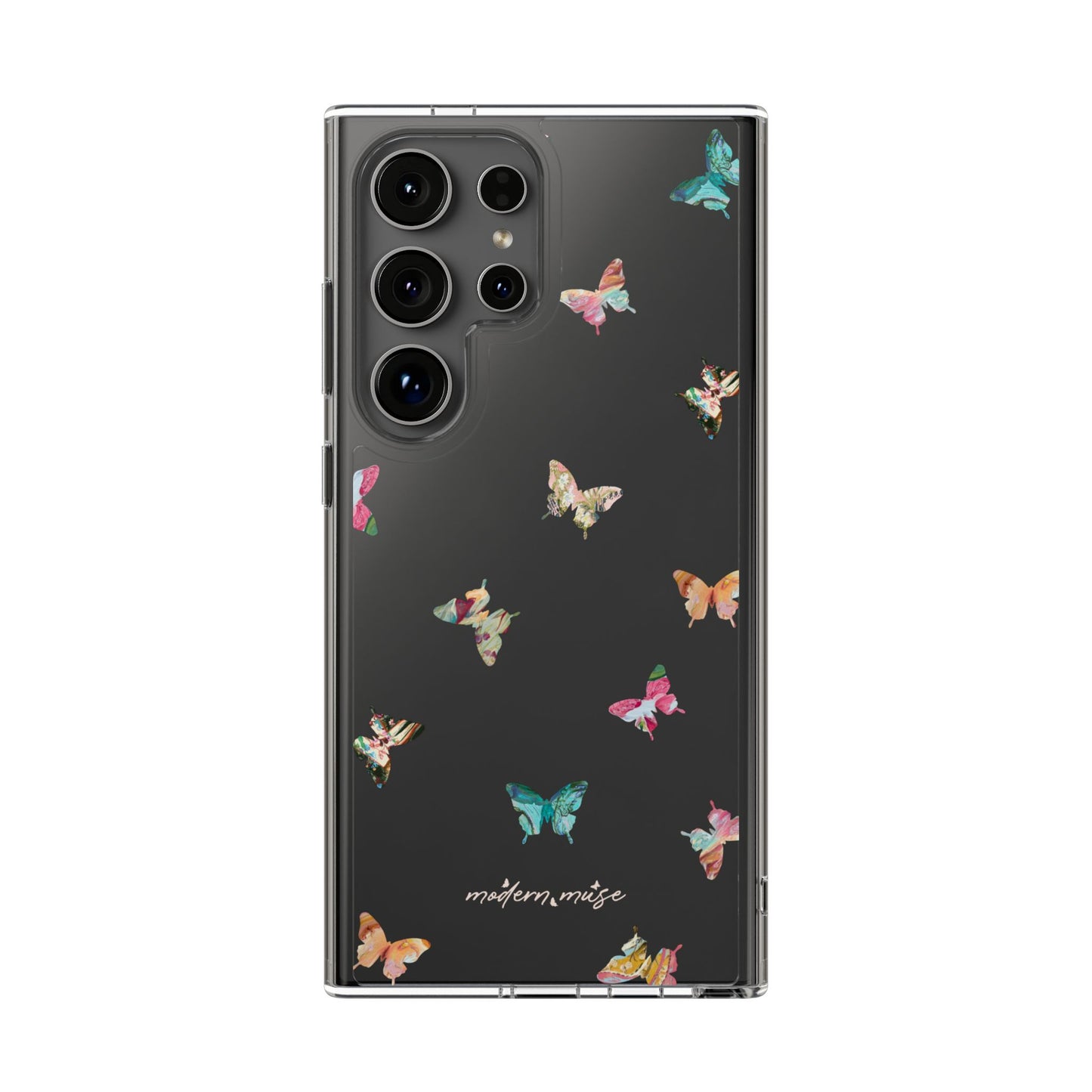 Clear Mini Butterflies Phone Case