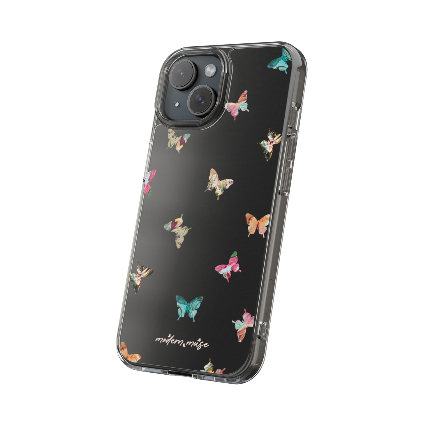 Clear Mini Butterflies Phone Case