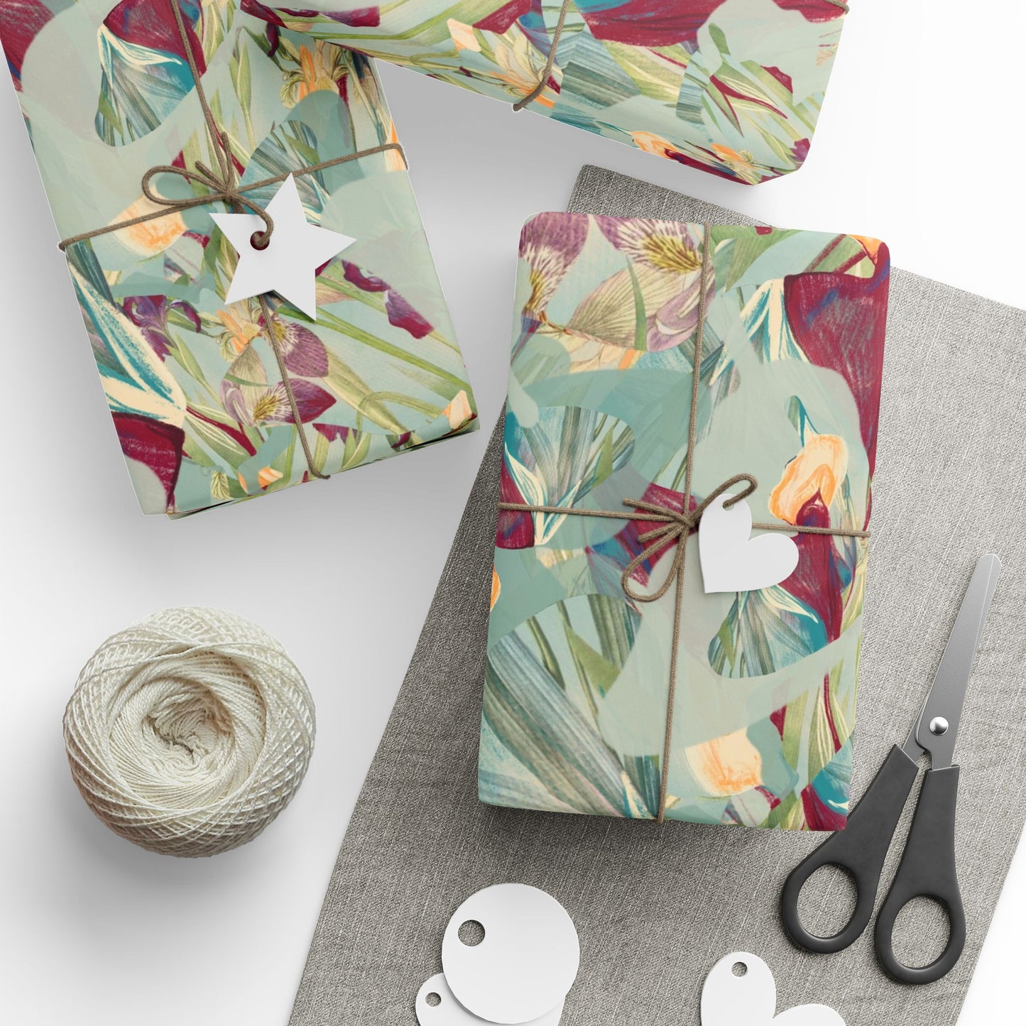 Blue Butterfly Gift Wrap