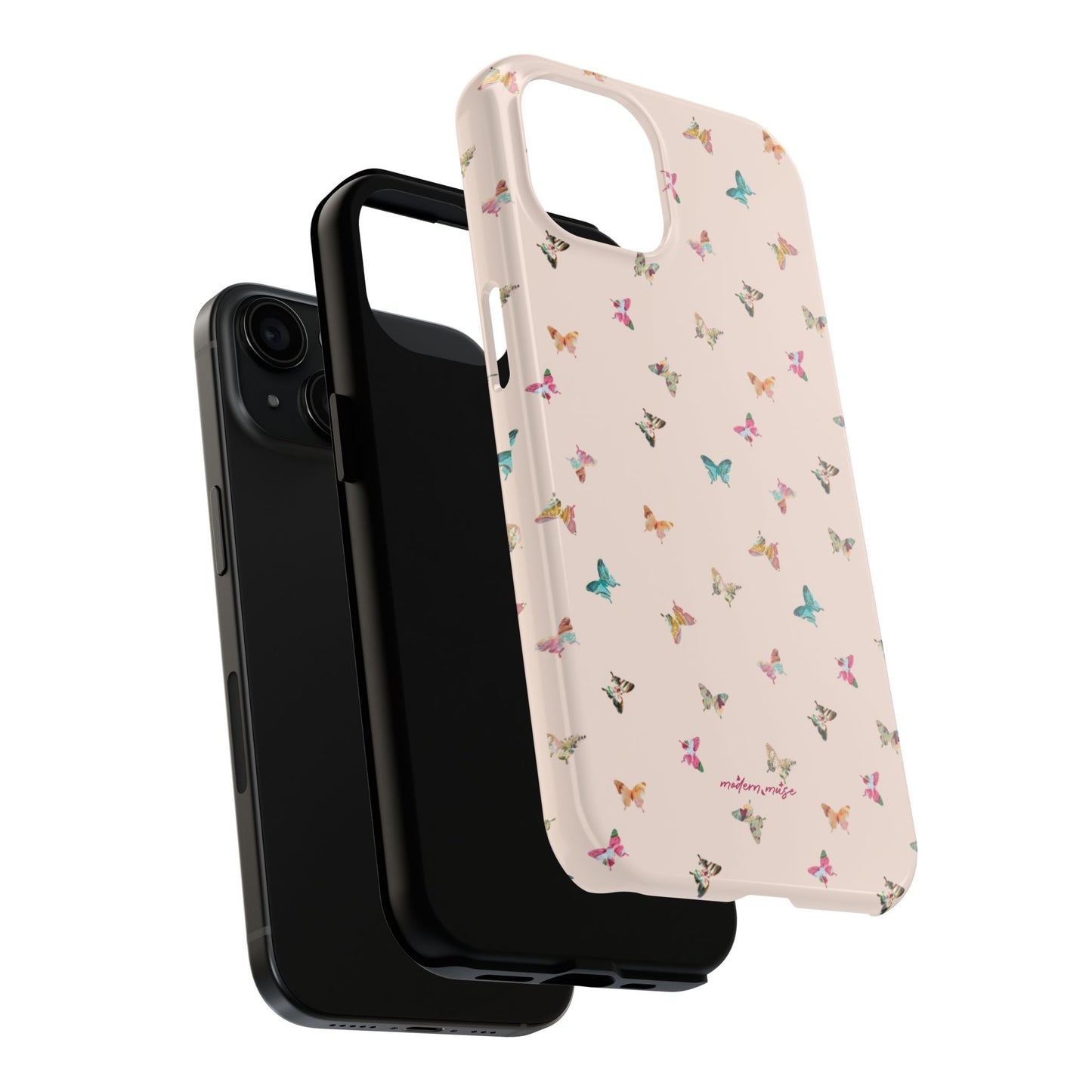Mini Butterflies Blush Phone Case