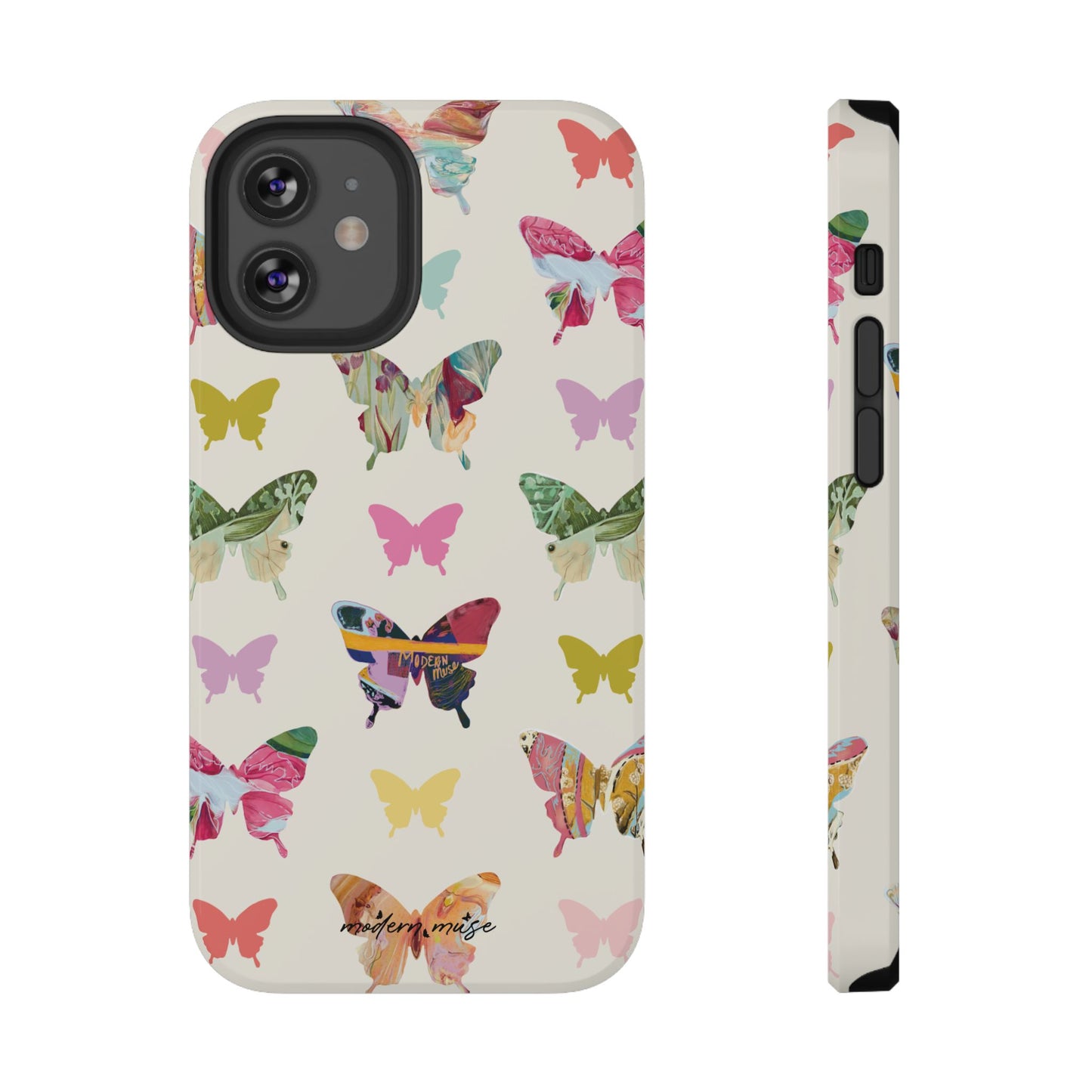 Monochromatic Butterfly Phone Case