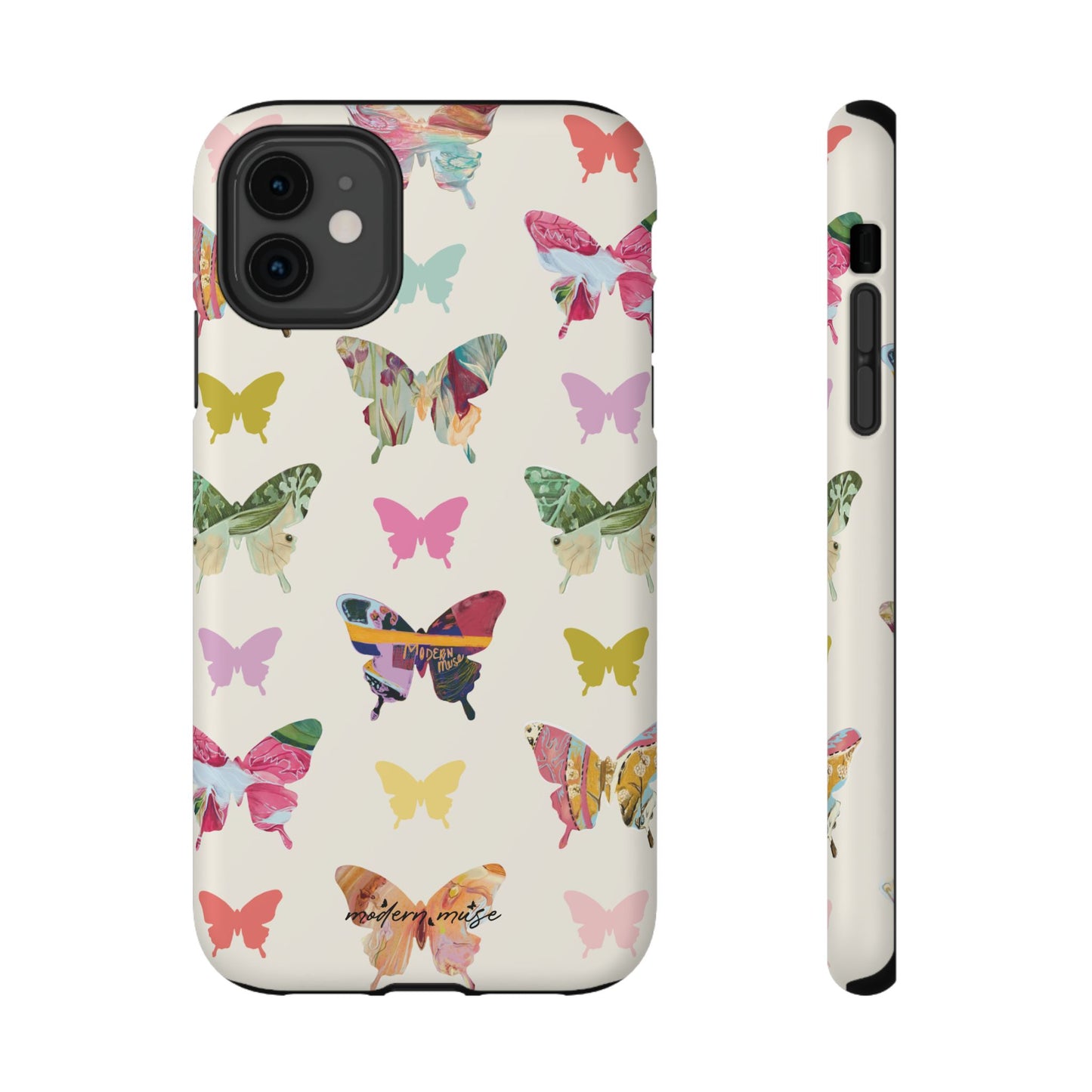 Monochromatic Butterfly Phone Case