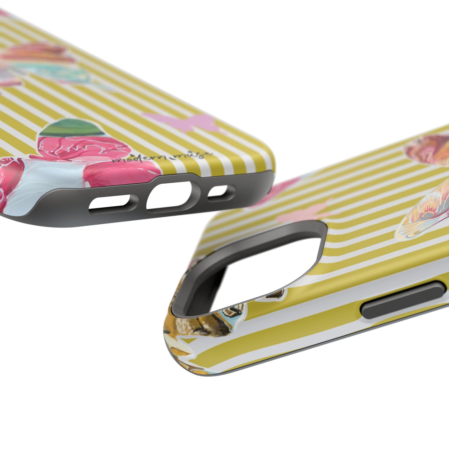 Stripe Butterfly Phone Case