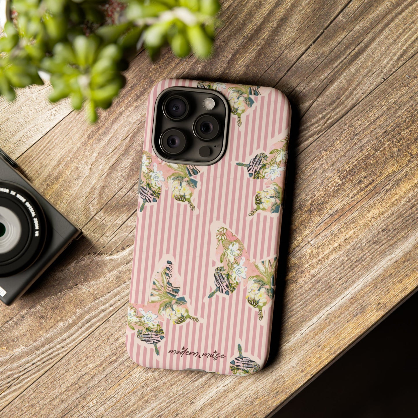 Vintage Rose Butterflyy Phone Case