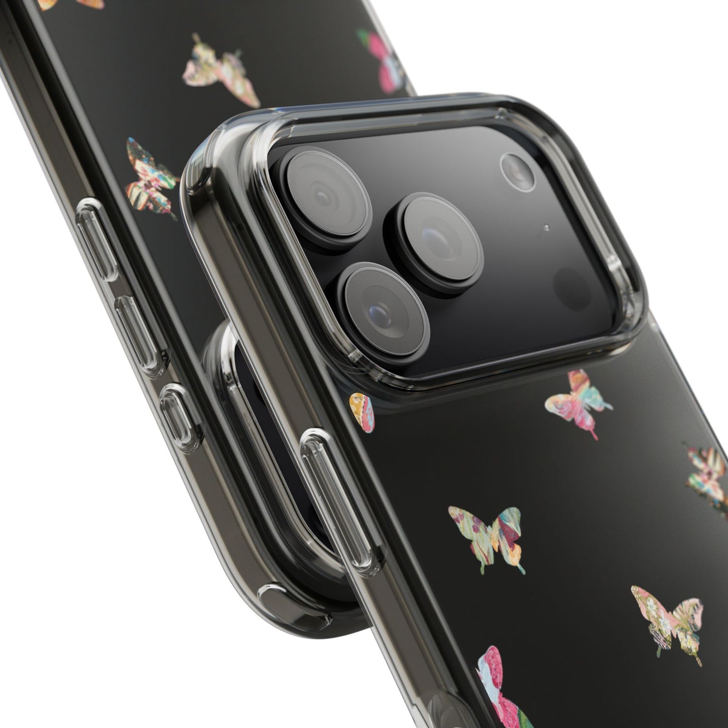 Clear Mini Butterflies Phone Case