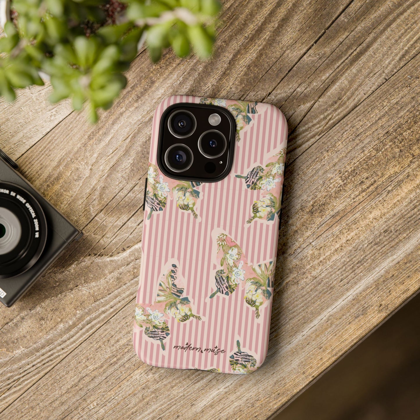 Vintage Rose Butterflyy Phone Case