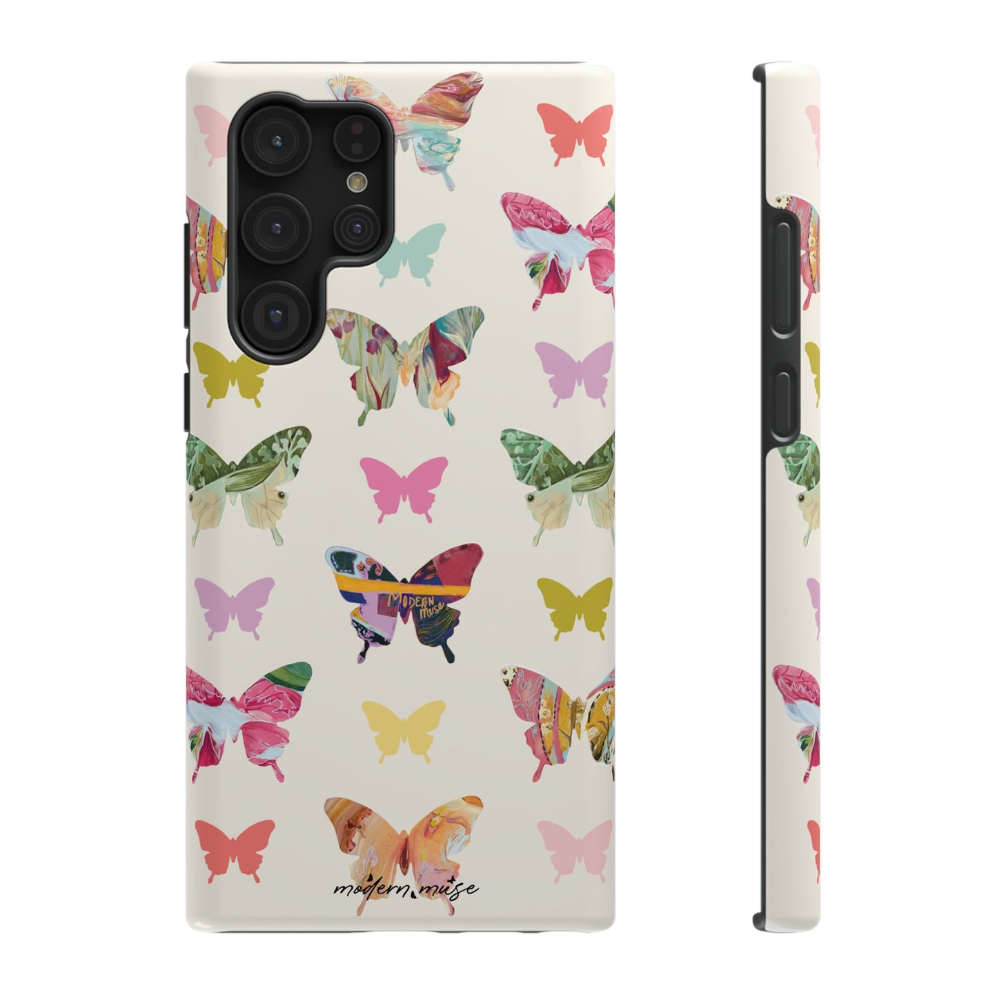 Monochromatic Butterfly Phone Case