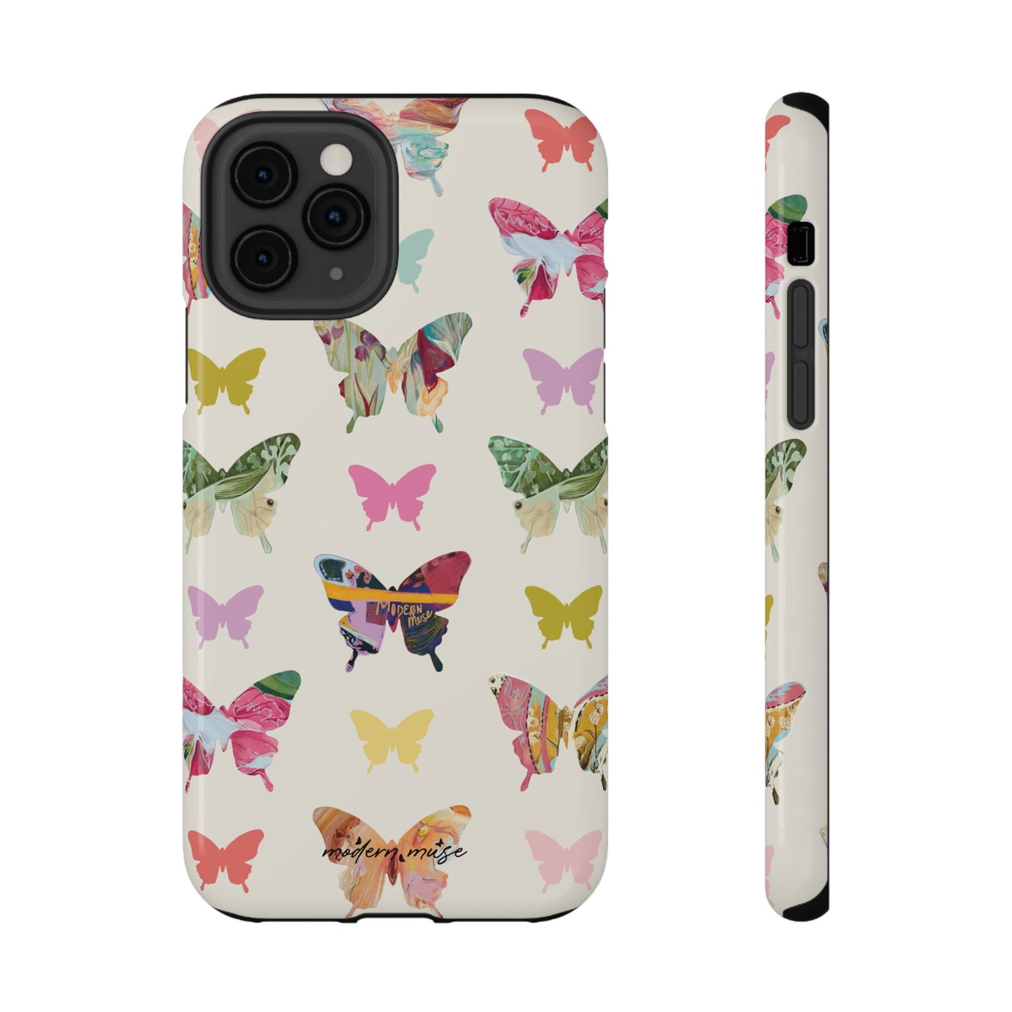 Monochromatic Butterfly Phone Case