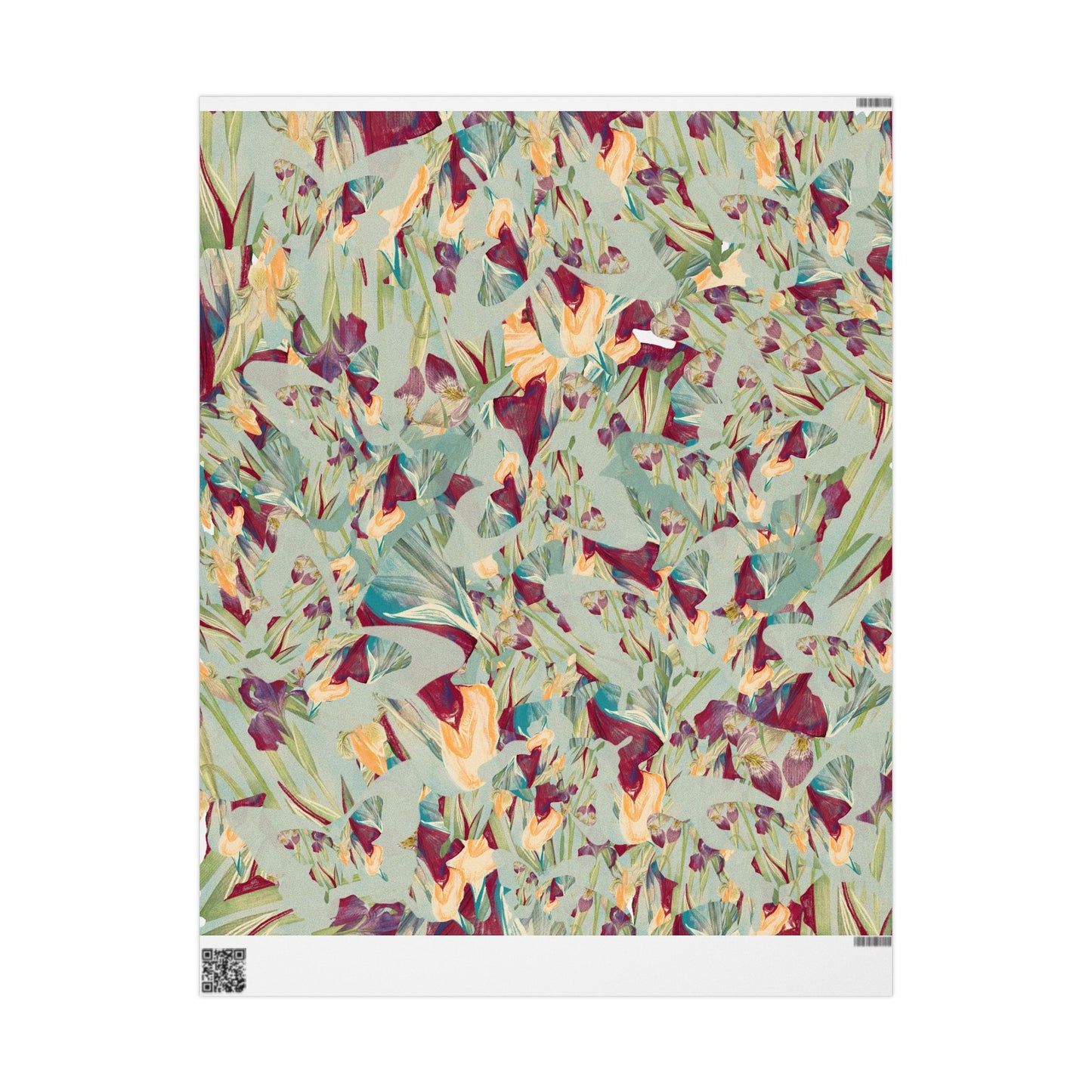 Blue Butterfly Gift Wrap