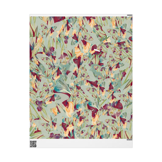 Blue Butterfly Gift Wrap