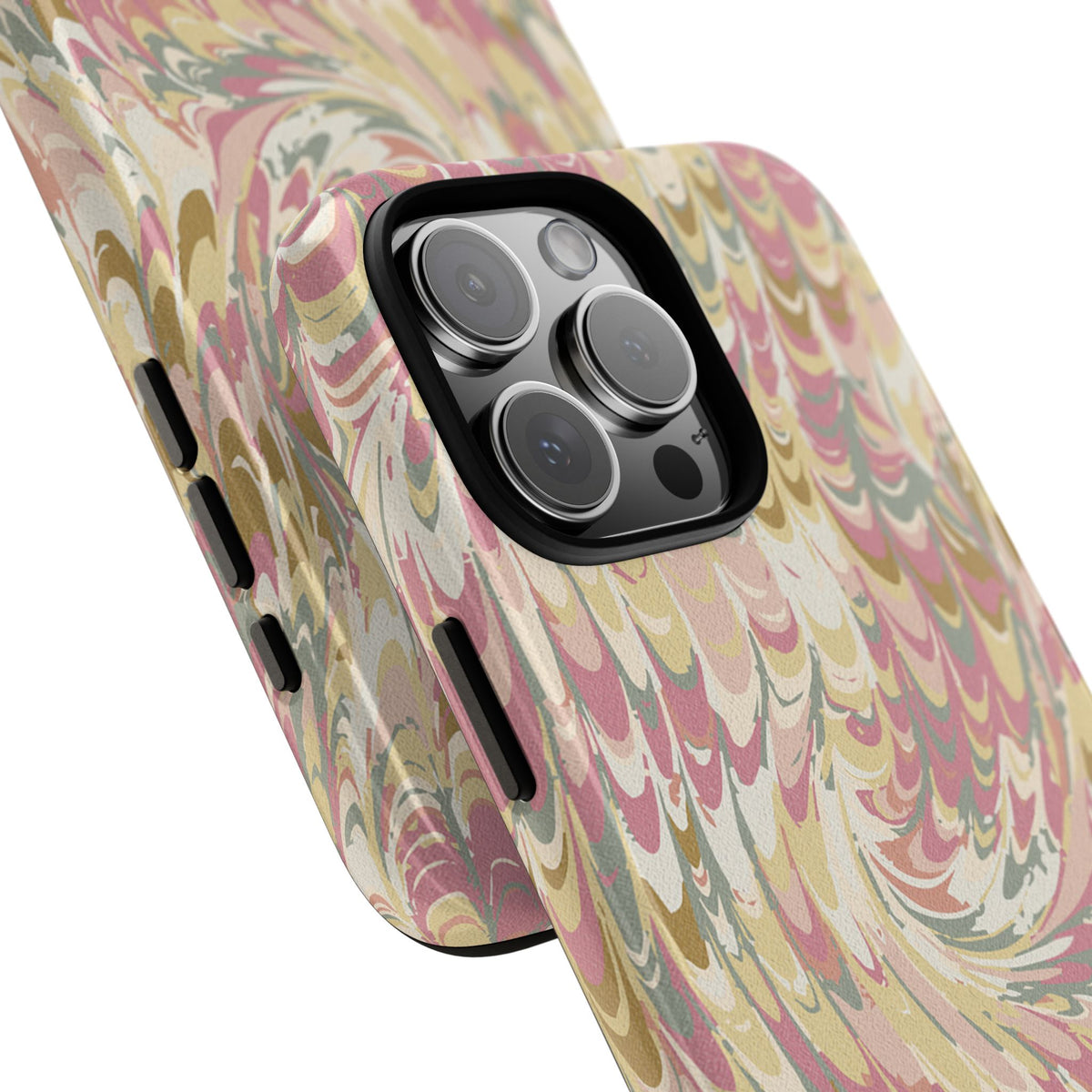 Peachy Italian Marble Phone Case