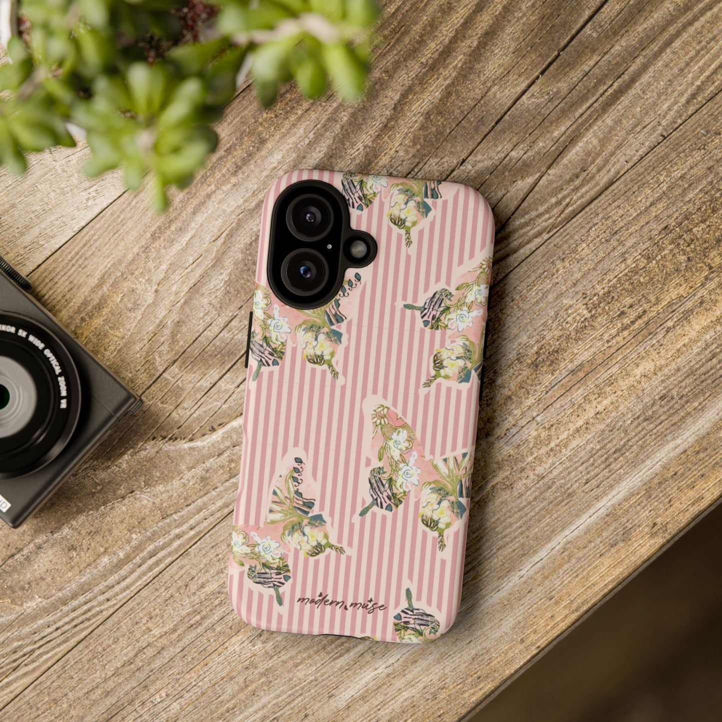 Vintage Rose Butterflyy Phone Case