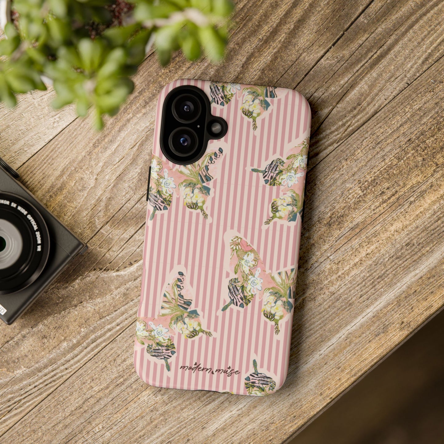 Vintage Rose Butterflyy Phone Case