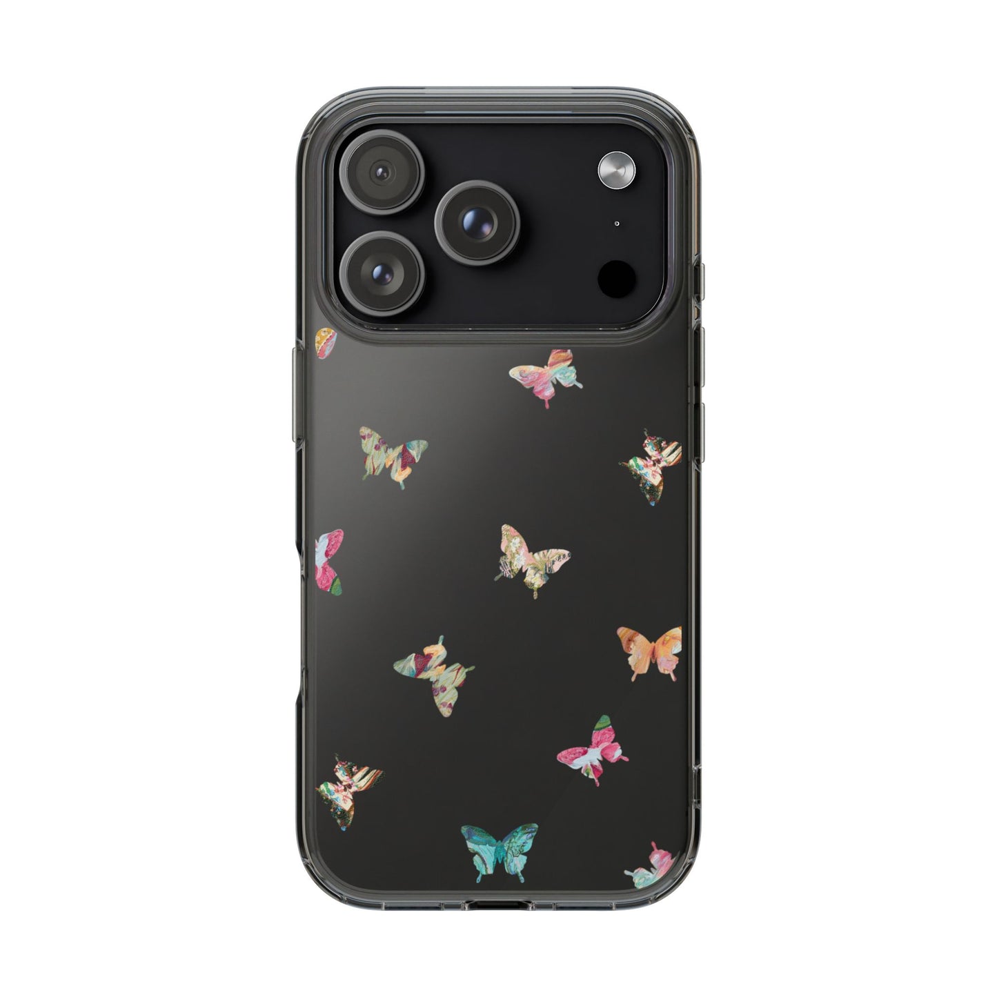 Clear Mini Butterflies Phone Case