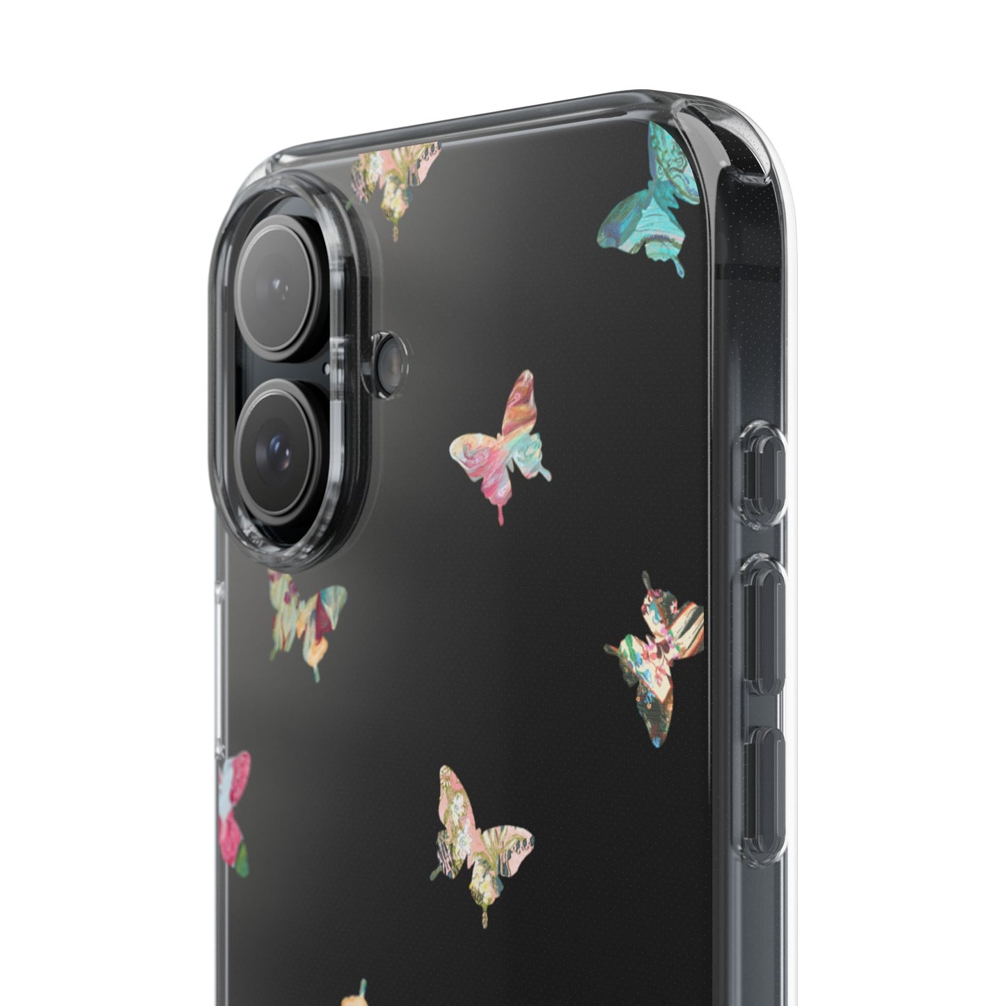 Clear Mini Butterflies Phone Case