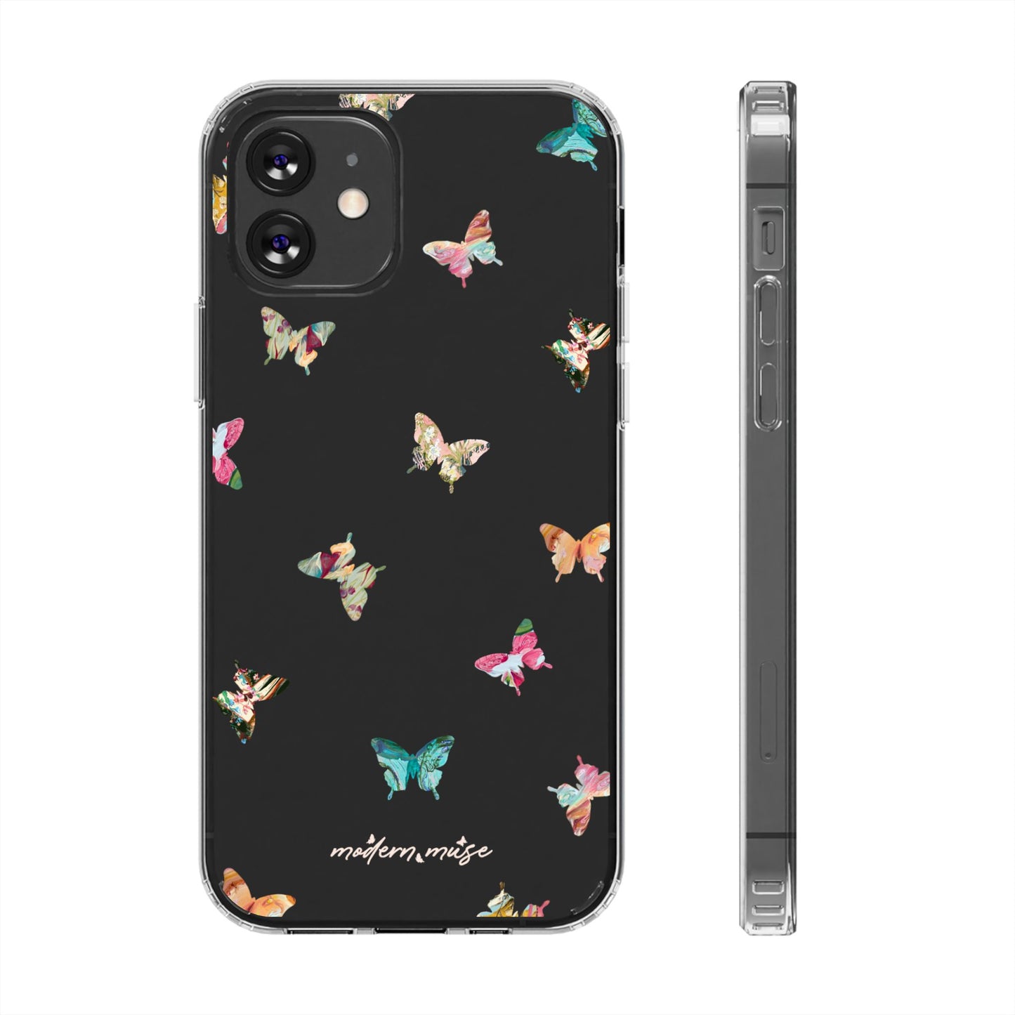 Clear Mini Butterflies Phone Case