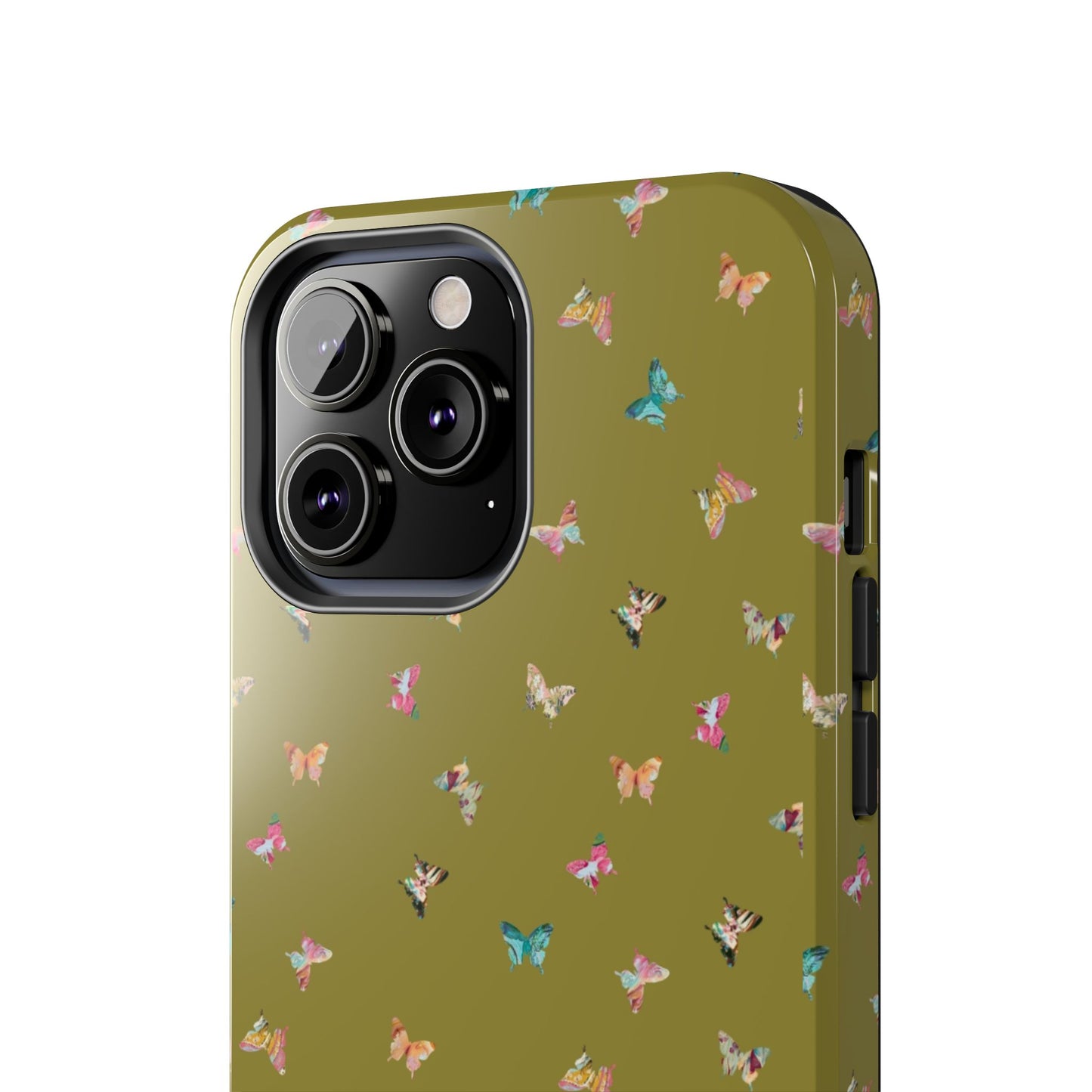 Mini Butterflies Chartreuse Phone Case