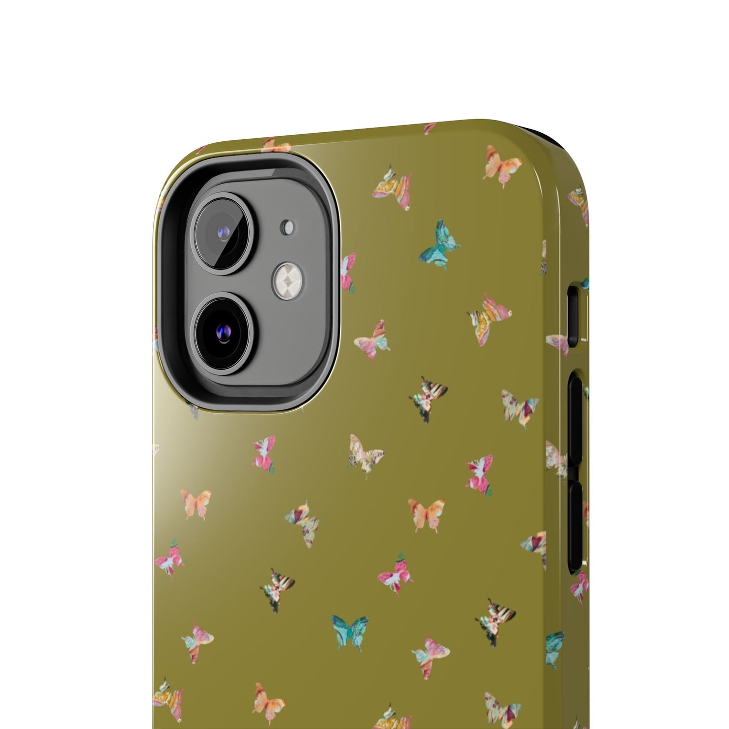 Mini Butterflies Chartreuse Phone Case