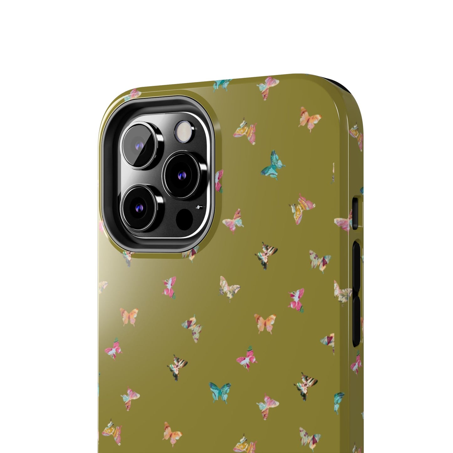 Mini Butterflies Chartreuse Phone Case