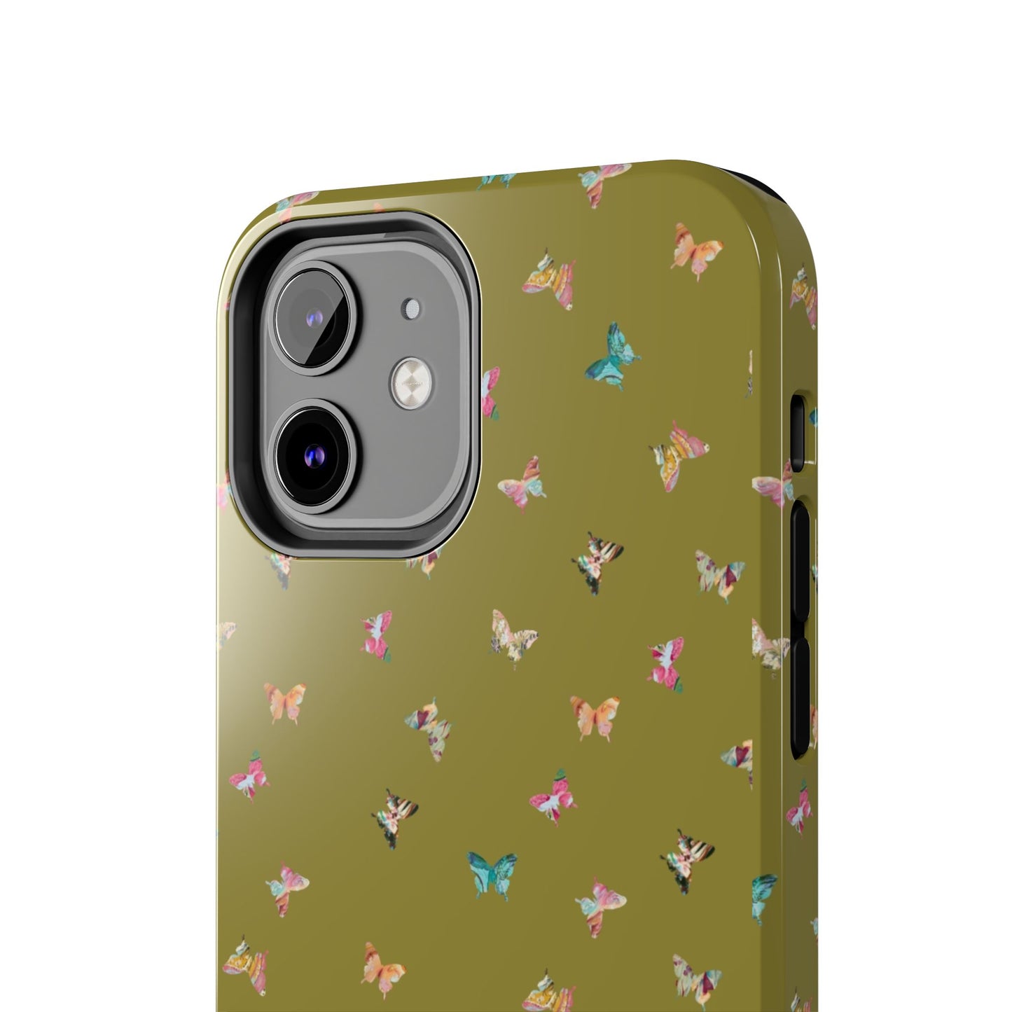 Mini Butterflies Chartreuse Phone Case